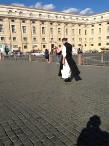 You kind of expect this at the Vatican