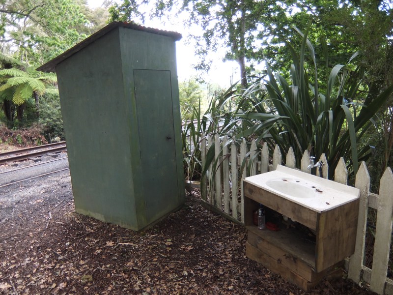 The station bathroom was free to use - and clean
