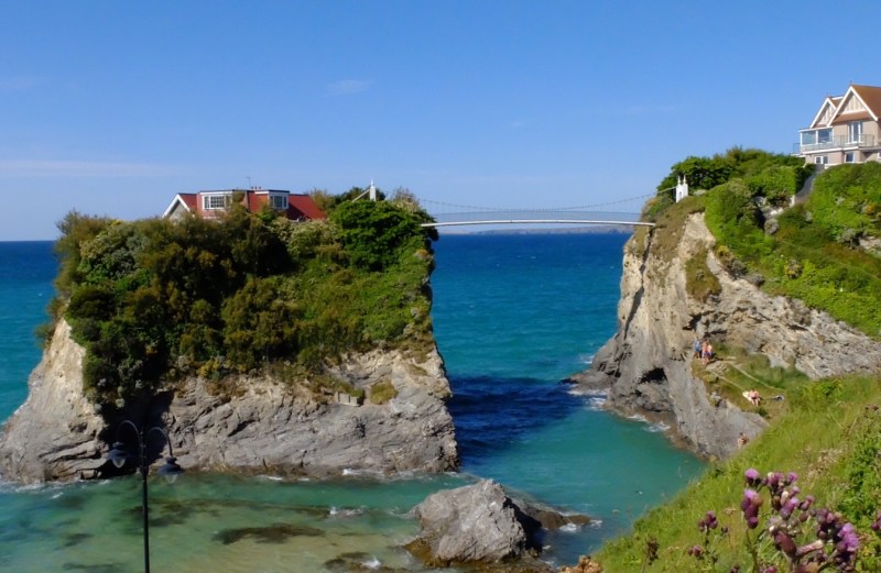 An interesting bit of real estate in Newquay