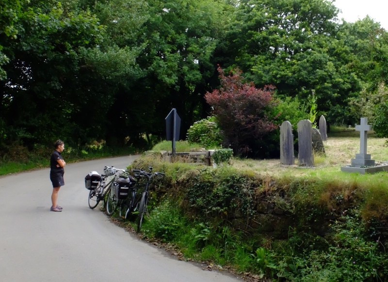 Ruth wondering how she could kill and bury me and then just get a taxi to the next stop