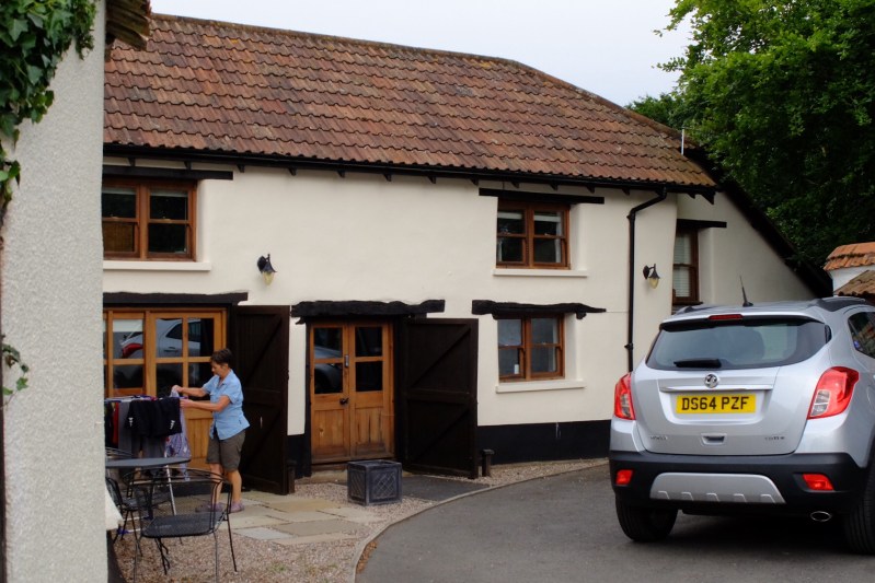 The barn in Thorverton