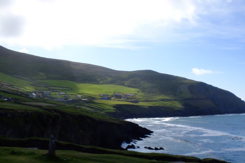 Slee Head, for Ryan's Daughter fans, the beach below was where the gun shipment scenes were filmed.