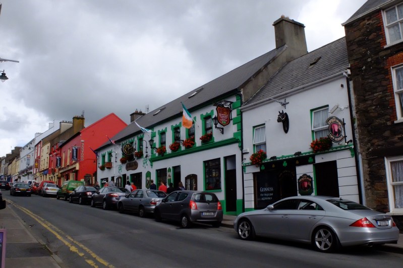 Dingle town, more pubs than people.