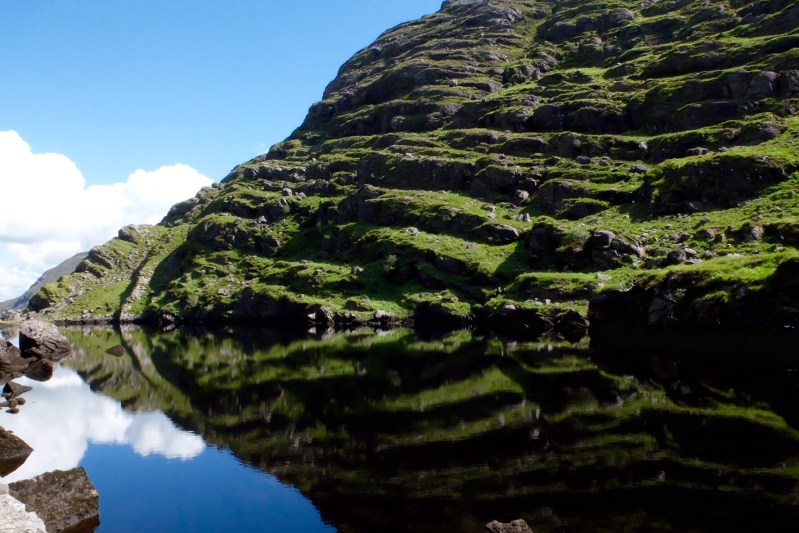 One of the many Loughs walking up through the Gap of Dunloe