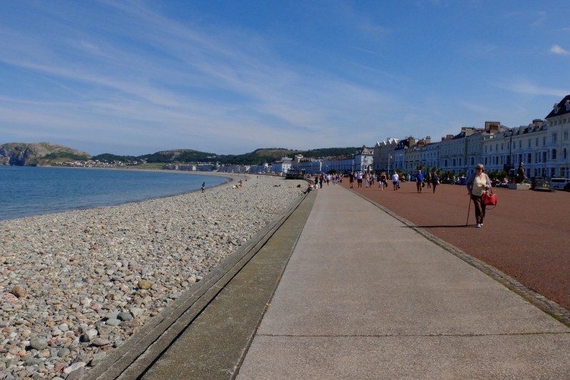 The promenade at Llandudno 