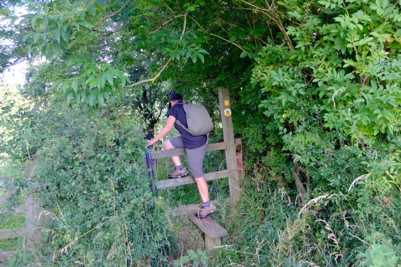 We encountered every type of stile and gate imaginable