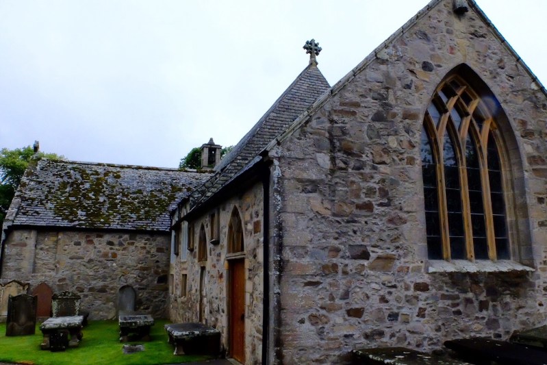 The Auld Kirk in Cullen. Billl told us that they found the 