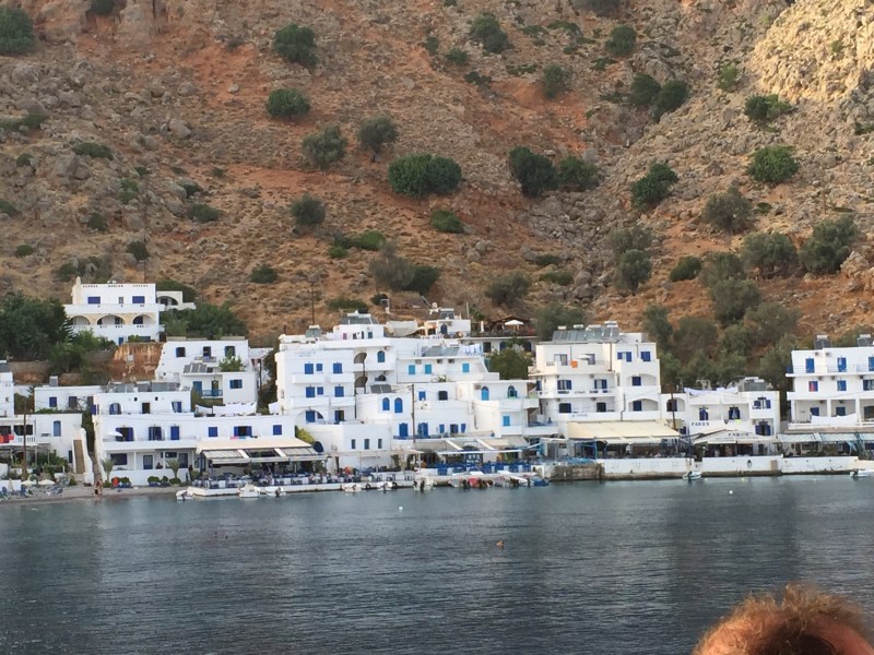 The village of Louto on the South Coast, boat access only