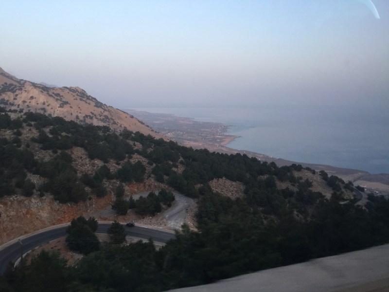 The bus ride home was interesting provided you had total faith in the driver. We did not.