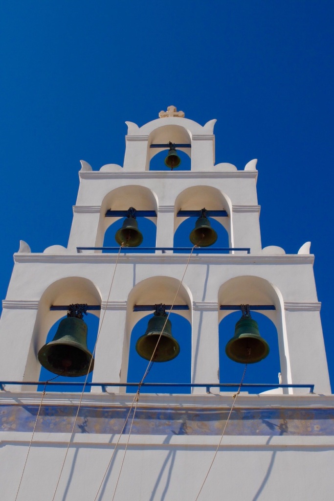 The Church bells on Santorini.