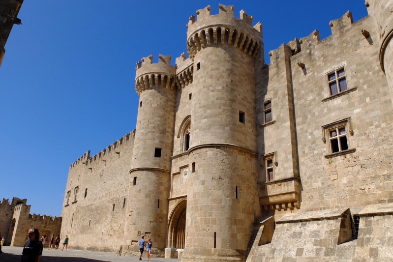 The Grand Masters Palace in Rhodes Town. The Knights og St John set up shop in this area of the World following the Crusades until they were finally dislodged by the Ottomans in the 16th Century. 