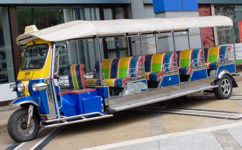 A stretch tuktuk